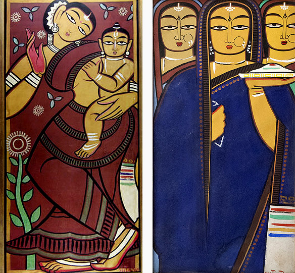 jamini_roy_mother_child_pujaris