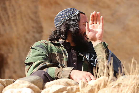 This Taliban soldier seemed to find my jokes funny. :)