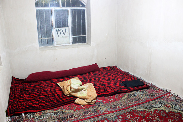 My very basic, but cozy and clean room in Chisht, a small town in the middle of nowhere in central Afghanistan ...