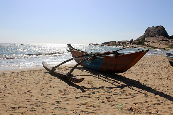 Southern edge of Yala National Park.