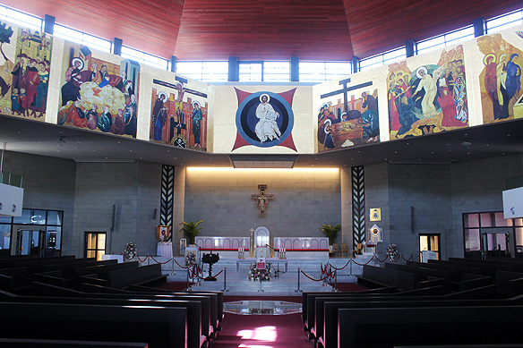 Bahrain's Roman Catholic cathedral is dedicated to the Virgin Mary.