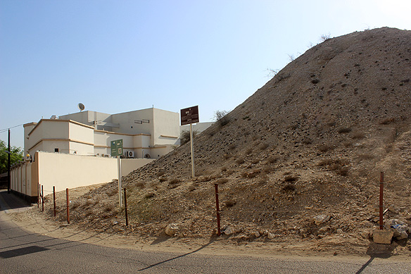 Royal mound in A'ali village. Often up to 50 metres wide and 12 metres high, it is a miracle the mounds have survived 4,000 years.