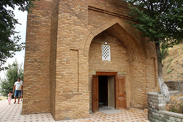 Mausoleum of Ibrahim Ata, Sufi saint Khoja Ahmed Yasawi's father, in Sayram.