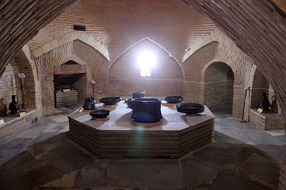 Museum in the Turkestan archaeological site.