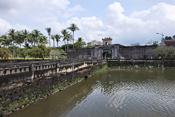 19th Century Nguyen-era Quang Tri Citadel was the location of intense fighting between North Vietnam and US/ South Vietnam forces during the 1972 Easter Offensive.