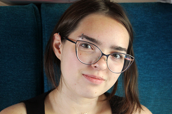 My co-traveller from Kazan to Yekaterinburg. Yaroslava is a 20-year-old university student studying economics.