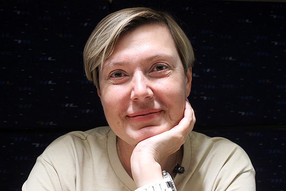 Olga, my co-traveller on the Trans-Siberian Railway Yekaterinburg to Novosibirsk leg. Of all the Russians I meet in my month-long travels, I laugh with her the most.