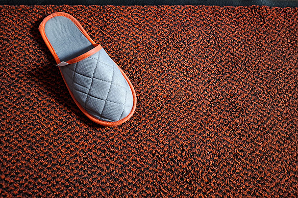 I have Zhenya as my travel companion through part of the Irkutsk-Vladivostok section. A soldier, he lost his left leg in a landmine in Ukraine and has just been released from hospital.