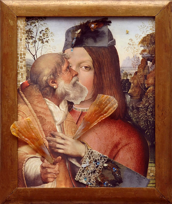 Variation with a Shell on Themes by Pinturicchio and Raphael, 1988, Courtesy Sergey Parajanov Museum, Yerevan.