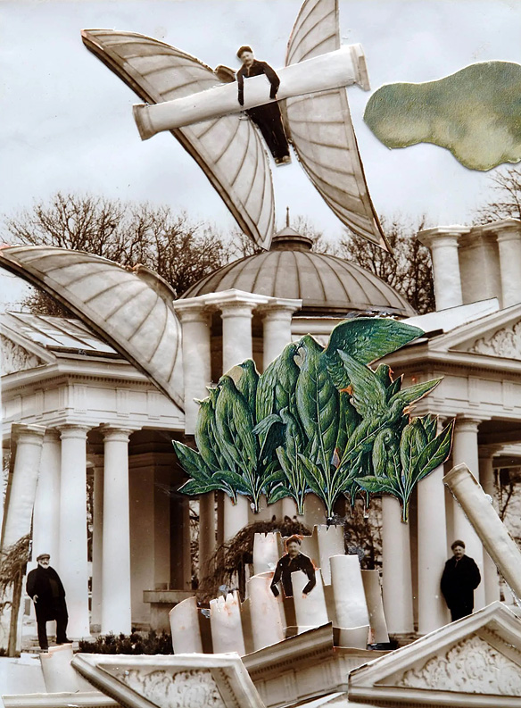 Dodo is Pinching Cigarettes, 1982, Courtesy Sergey Parajanov Museum, Yerevan.