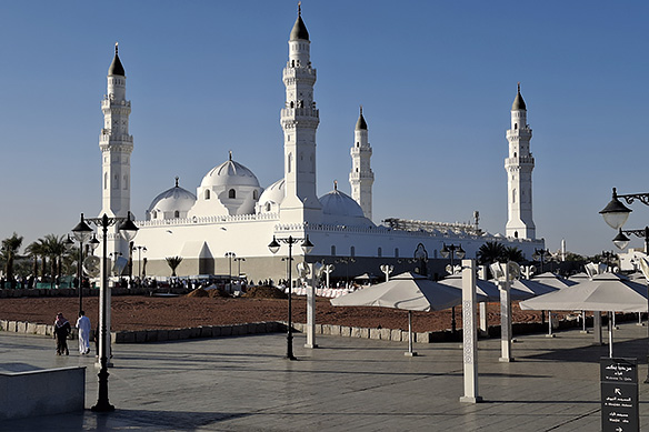 Masjid Quba, the world's first mosque, has been renovated multiple times over the centuries. The current version dates to 1986.